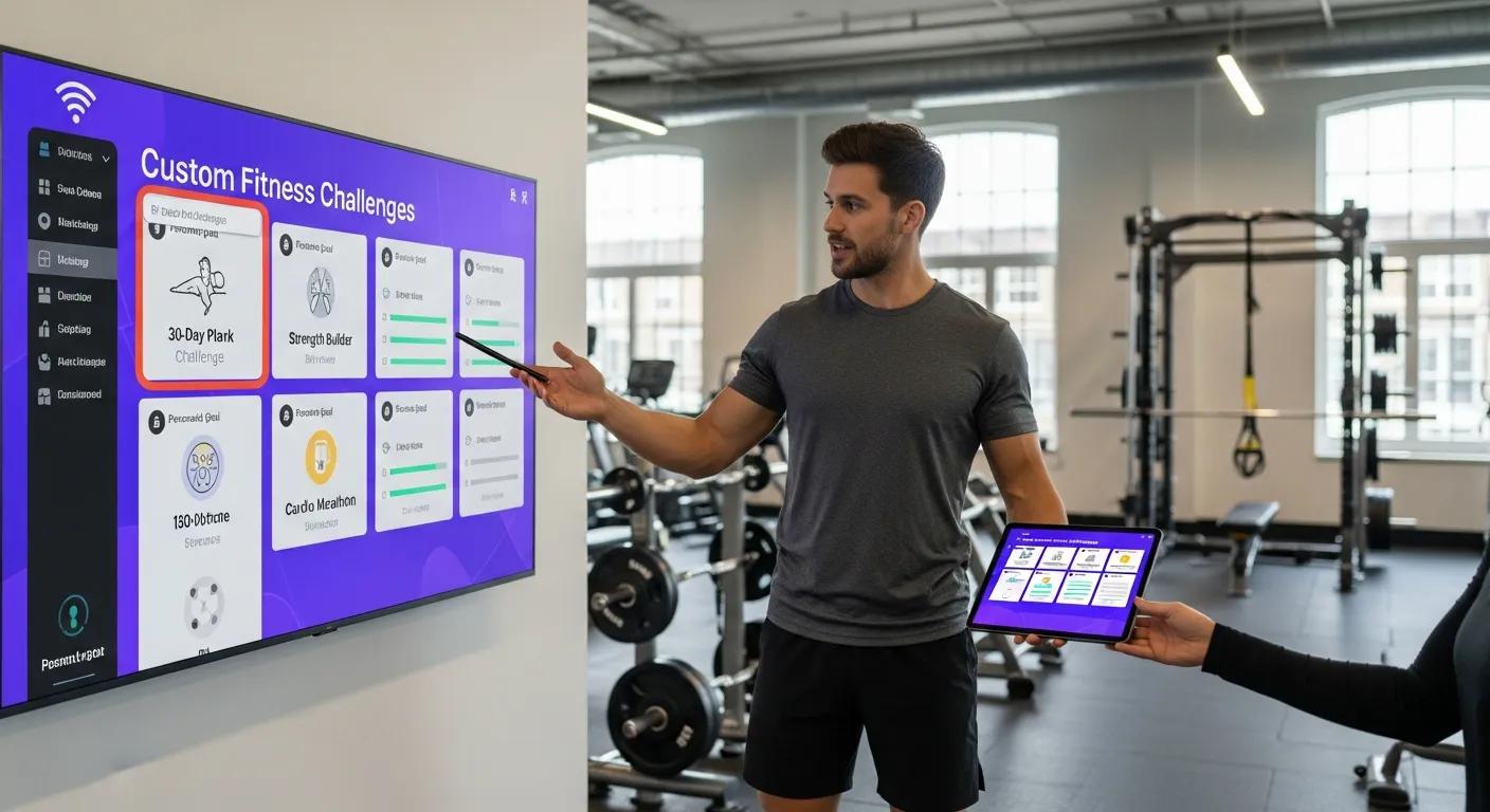 Using Online Personal Training Software to Create Custom Fitness Challenges